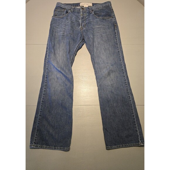Matix Bleach Jeans32 x 29 Button Front Made In Usa - Picture 1 of 10